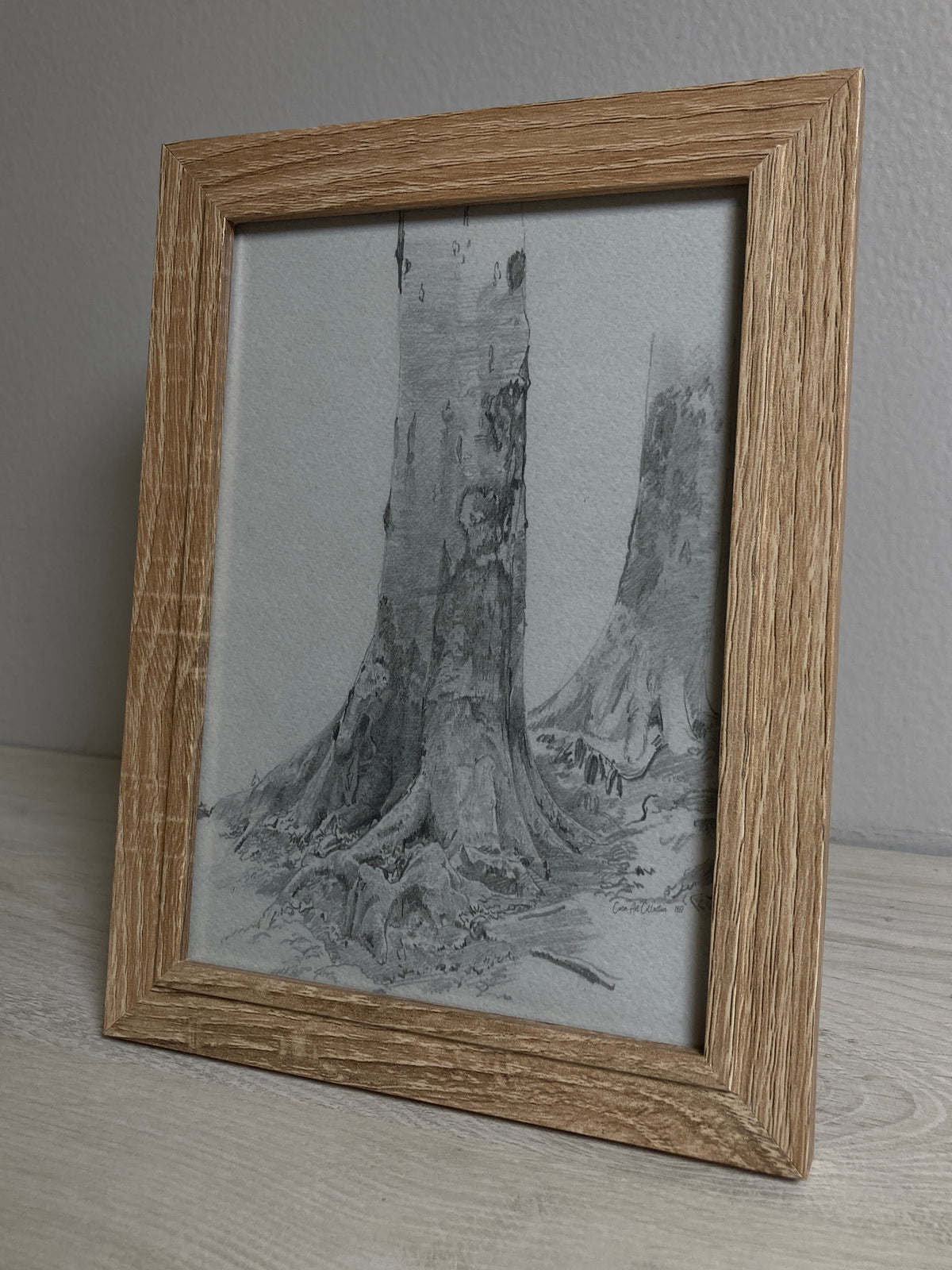 Tree Roots | Vintage Art #003 | Framed 5x7"