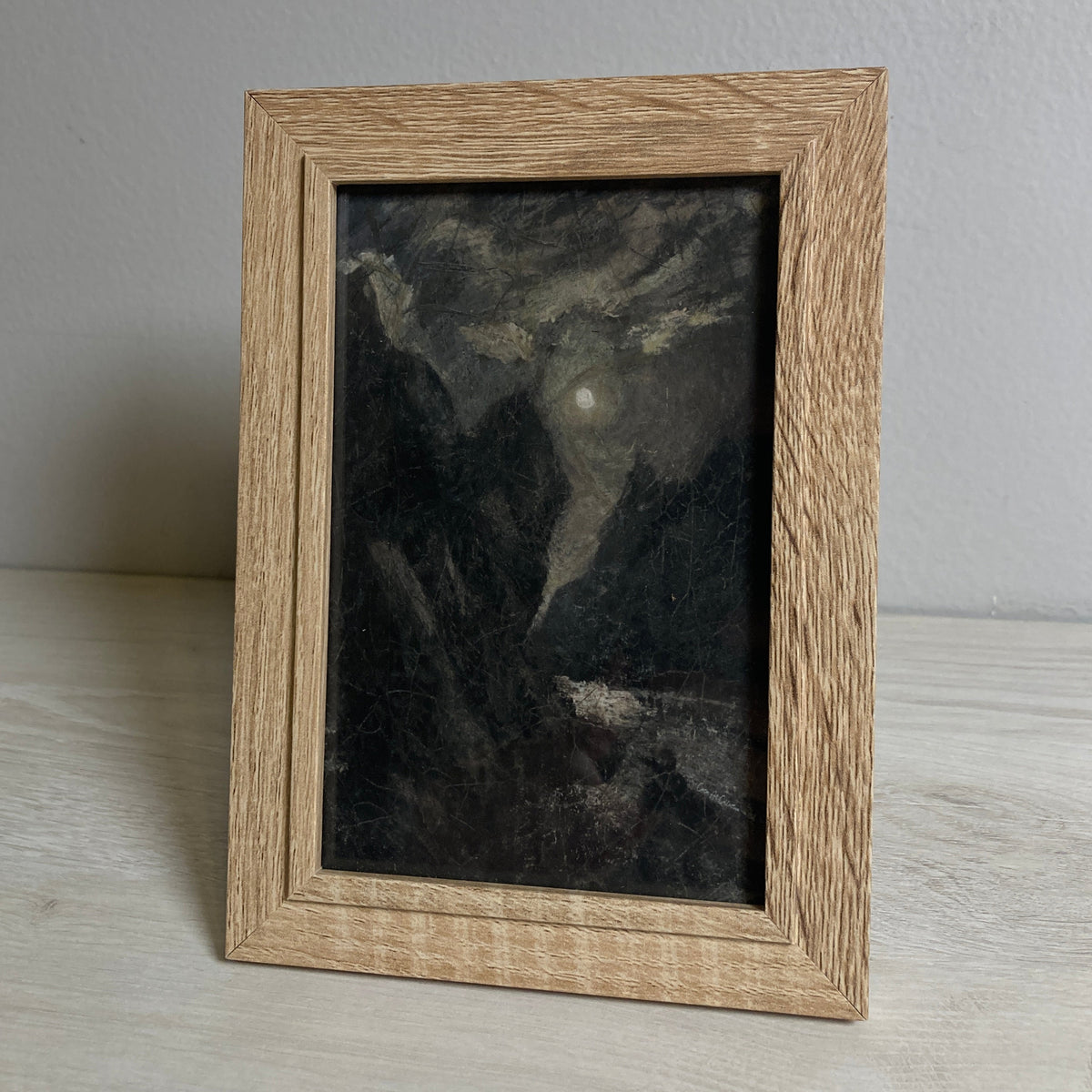Night Caves | Vintage Art #007 | Framed 4x6"